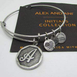 Alex and Ani Initial Bracelet